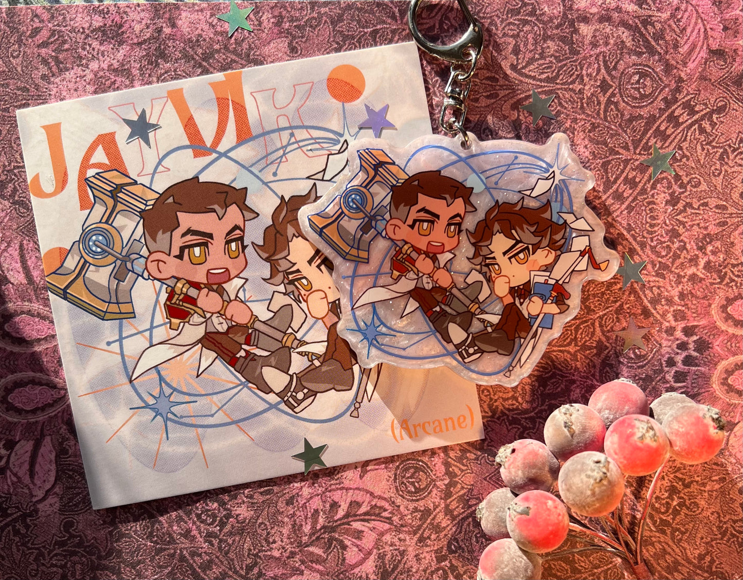 Jayvik Fan Zine | PanPan | Arcylic Key Charms